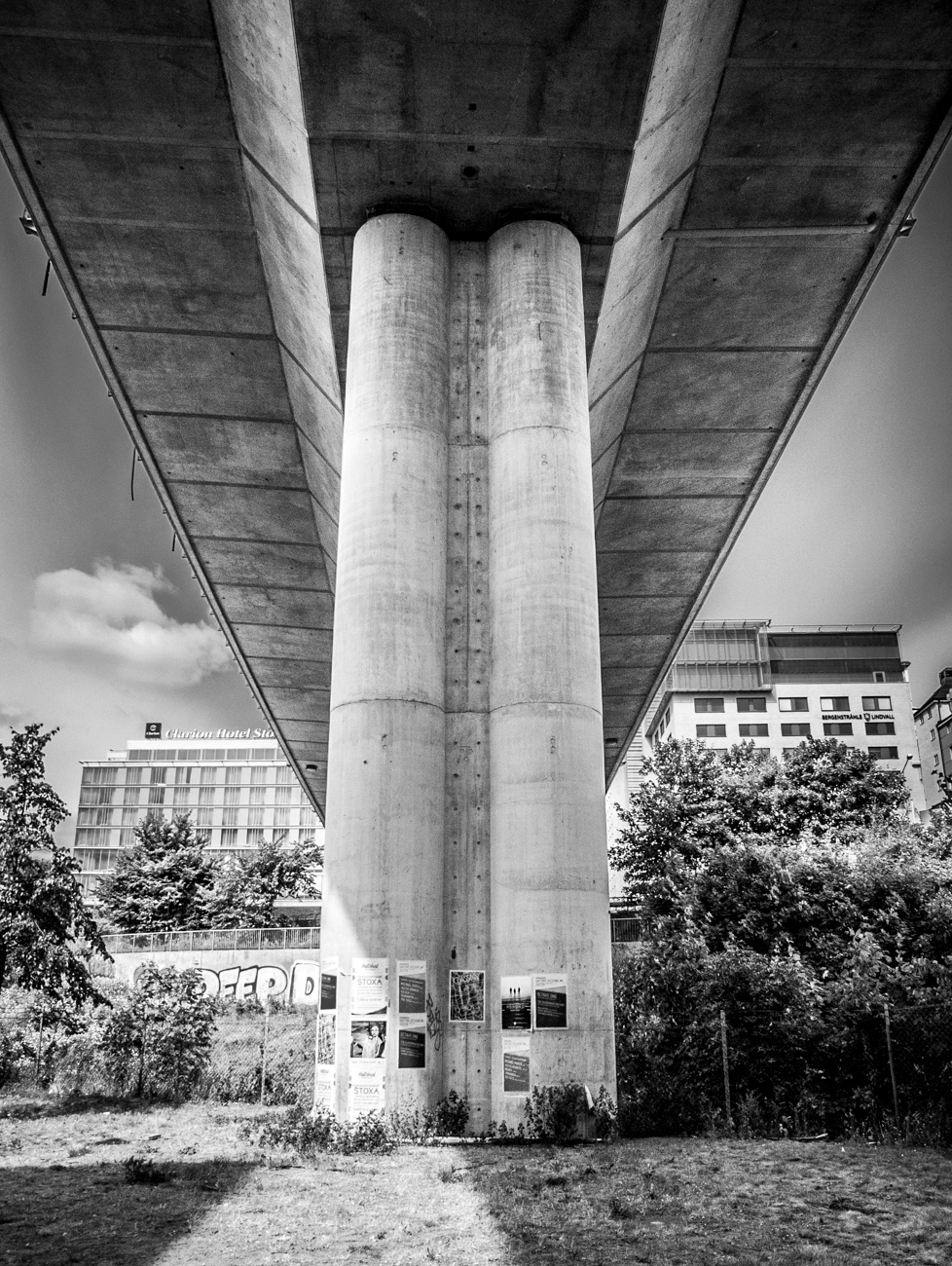 Under the bridge