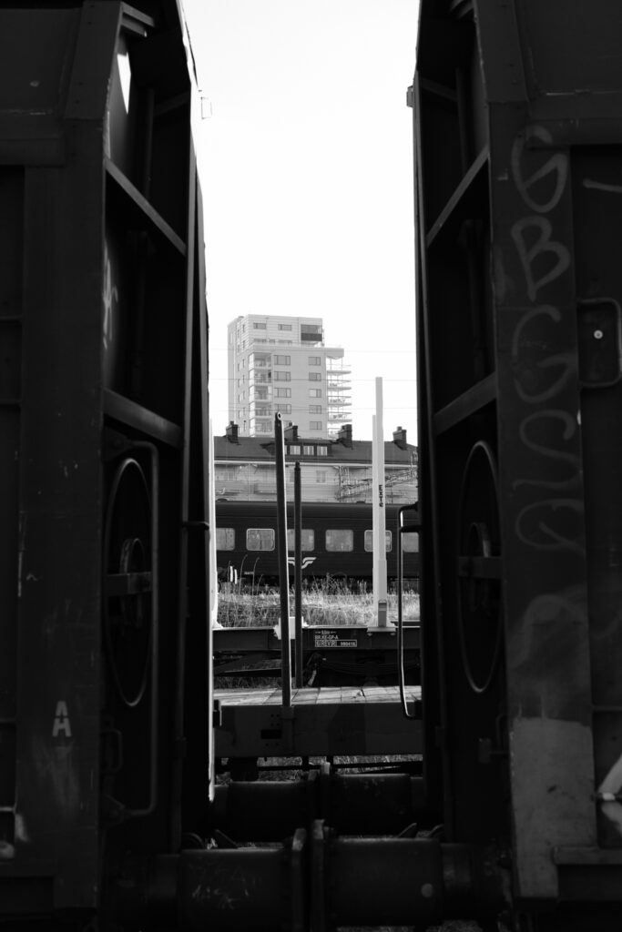 A cross the tracks