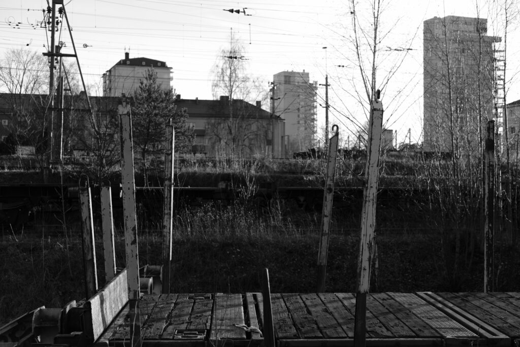 A cross the tracks